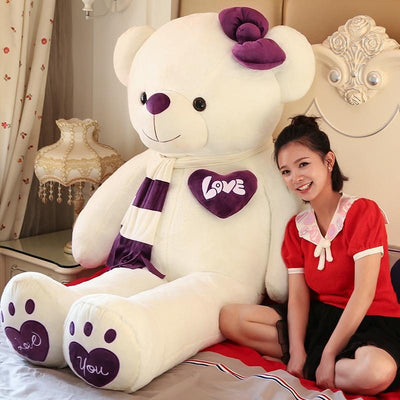 Large Teddy Bear Plush Toys Panda Cloth Dolls Christmas Valentine's Day Gifts Soft Stuffed Animals Cuddly Dolls For Kids