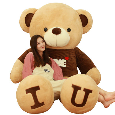 Large Teddy Bear Plush Toys Panda Cloth Dolls Christmas Valentine's Day Gifts Soft Stuffed Animals Cuddly Dolls For Kids