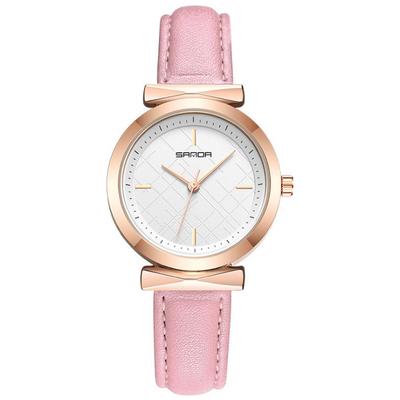 Korean Style Retro Waterproof Quartz Watch For Women