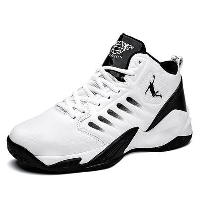 Basketball shoes for men with friction, sound, anti slip, wear-resistant, high top sports shoes for students, venom, and practic