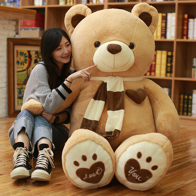 Large Teddy Bear Plush Toys Panda Cloth Dolls Christmas Valentine's Day Gifts Soft Stuffed Animals Cuddly Dolls For Kids