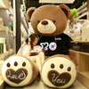 Large Teddy Bear Plush Toys Panda Cloth Dolls Christmas Valentine's Day Gifts Soft Stuffed Animals Cuddly Dolls For Kids