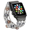 Women Agate Beads Strap Bracelet For Apple Watch All Series