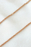 18 Karats Rose Gold Filled Necklace