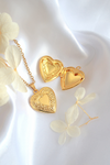 18 Karats Heart Locket Necklace