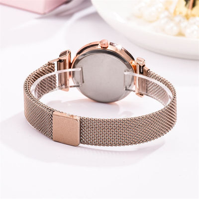 Fashion Women Bracelet Quartz Watches For Women Magnetic Watch Ladies